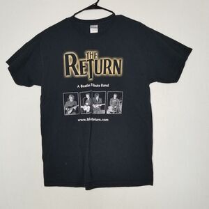 The Returns Beatles Tribute Band T Shirt L